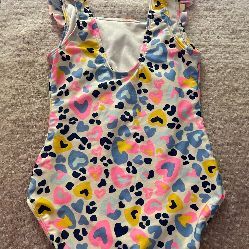 Cat and Jack one piece girl swim size X-LARGE 14/16